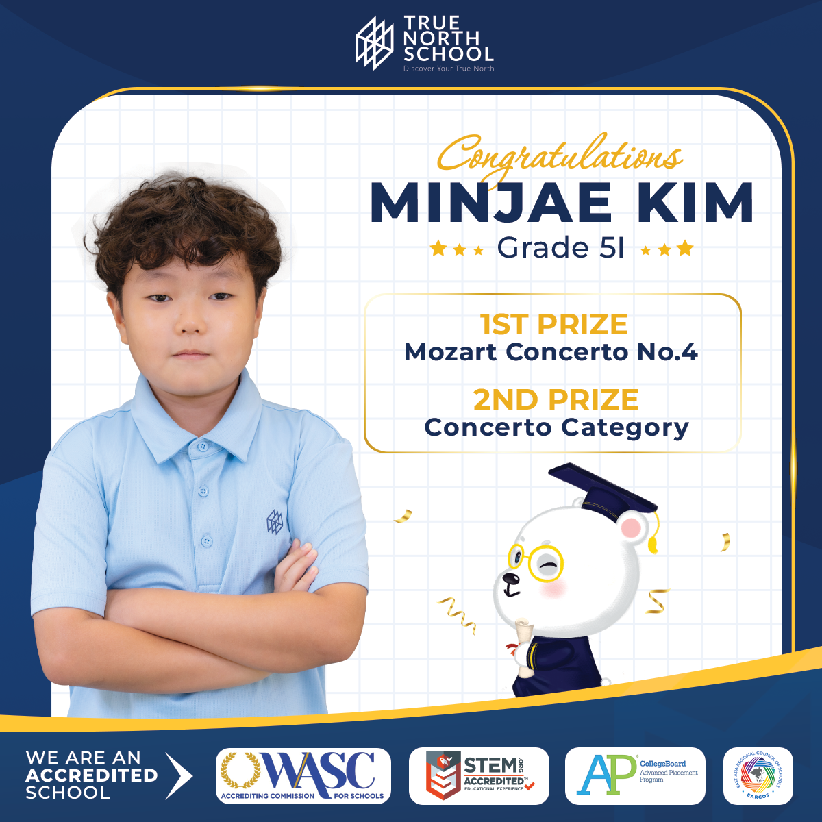 Congratulations to Minjae Kim (Ray) at the UK International Music Competition